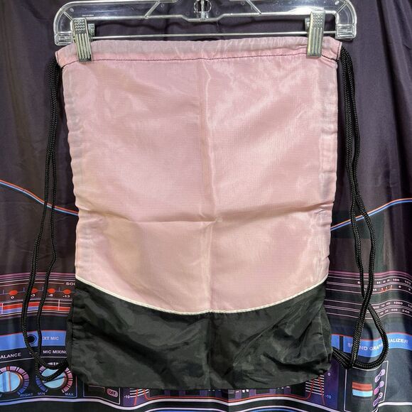 NIKE PINK Cinch Bag backpack Drawstring Closure Gym Bag - Picture 3 of 7